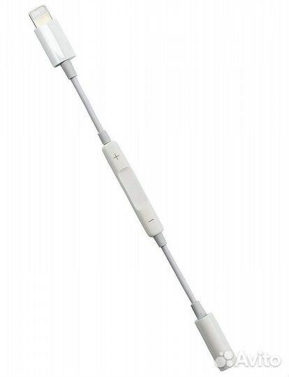 Переходник Lightning 8PIN x Audio/AUX RoHS GL052