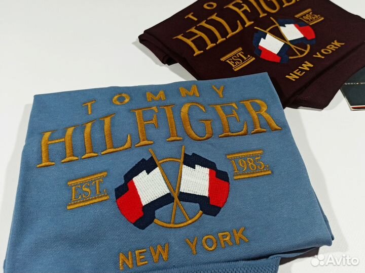 Футболка поло Tommy Hilfiger LUX 2024