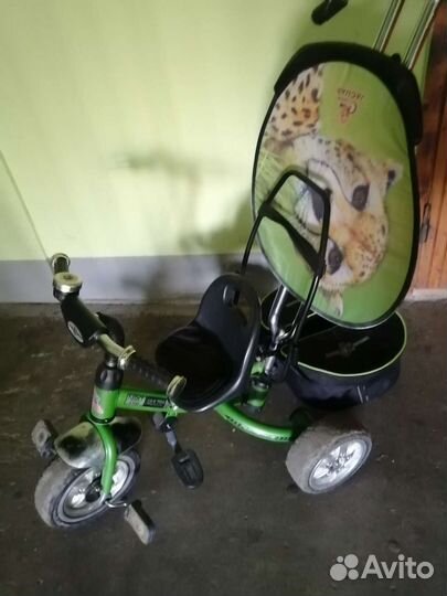 Детский трехколесный велосипед бу