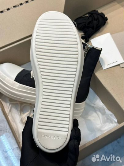 Высокие женские кеды Rick Owens *Премиум