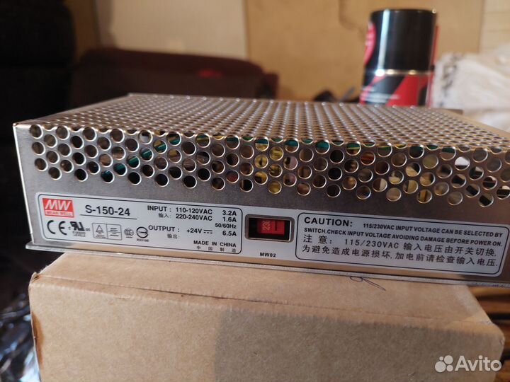 Блок питания 24V 6.5А
