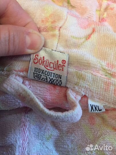 Халат махровый женский