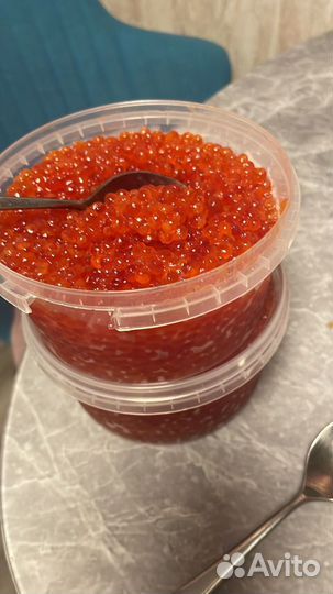 Икра нерки и горбуши