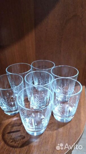 Хрустальные стопки СССР