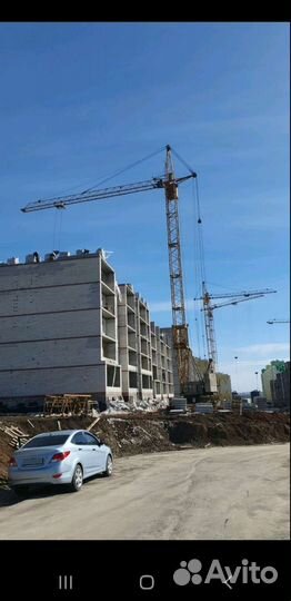 Башенный кран Нязястроймаш КБ-403А, 1984