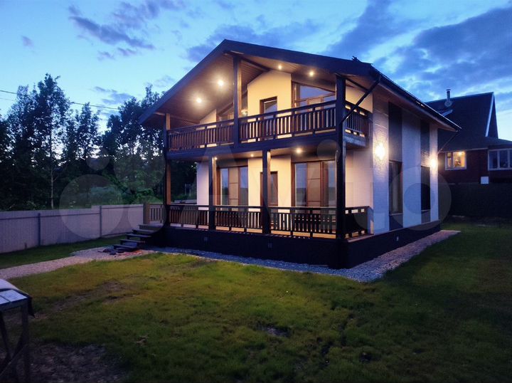 Дом 125 м² на участке 8 сот.