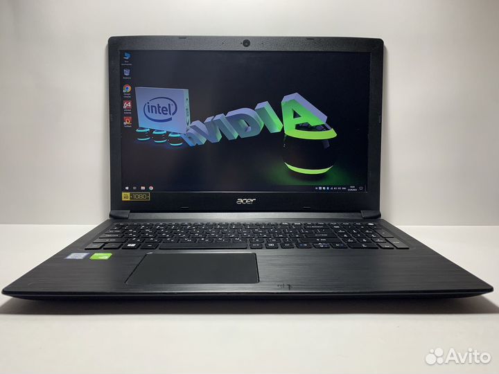 Игровой ноутбук Acer i3/6gb/2видеокарты/NVMe