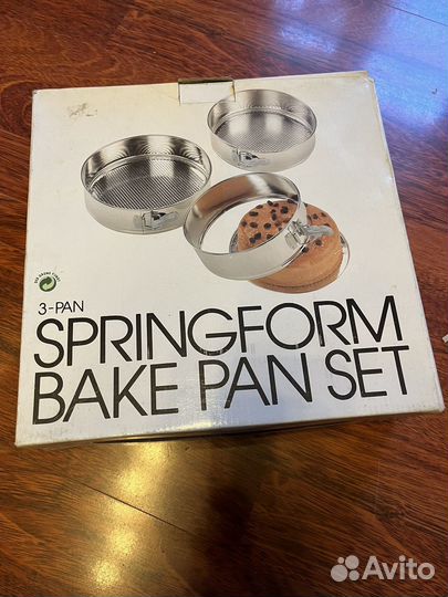 Набор форм для выпечки из 3 штук
