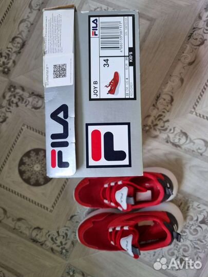 Кроссовки fila 34