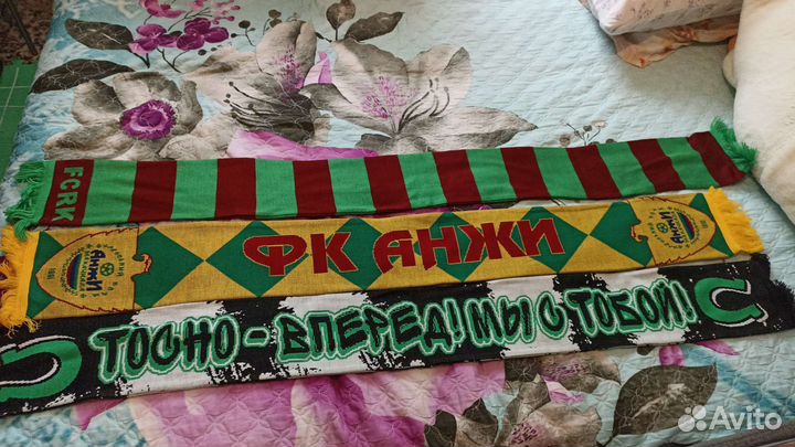 Футбольные шарфы спартак, дмитров, англия