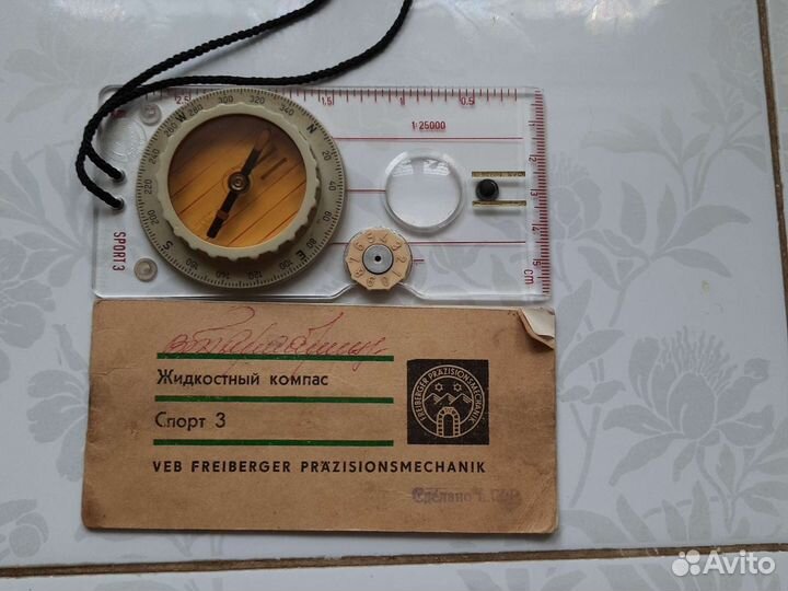 Жидкостный компас Спорт 3 гдр