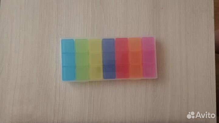 Органайзер для бисера, мелочи, таблеток