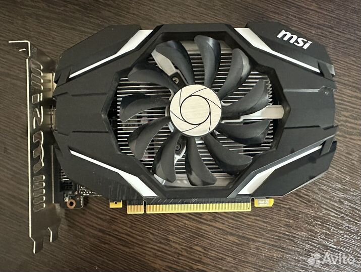 Видеокарта gtx 1050 ti от MSI