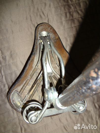 Велосипедное седло СССР Кама Десна Аист