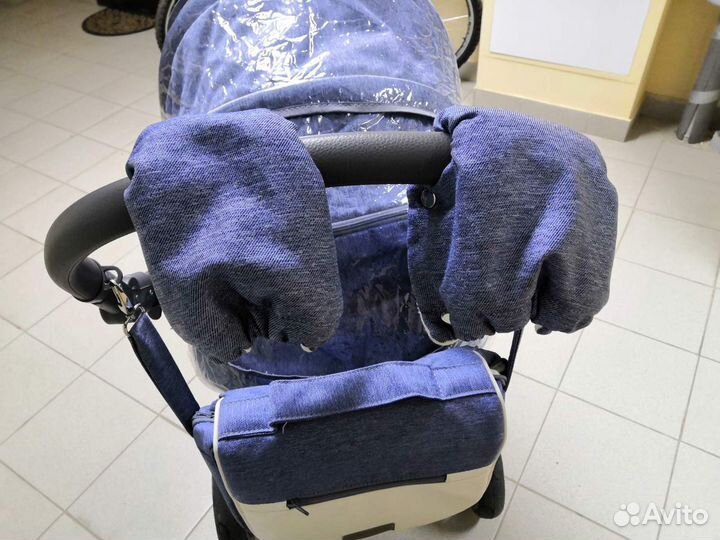 Детская коляска трансформер 3 в 1 Adamex