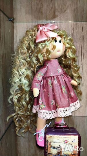 Интерьерная кукла ручной работы