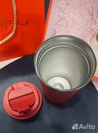 Бокс подарочный (термокружка + полотенце)