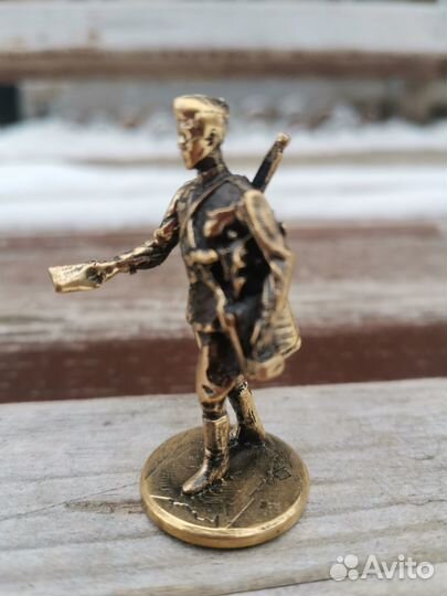 Статуэтка Советский солдат бронза