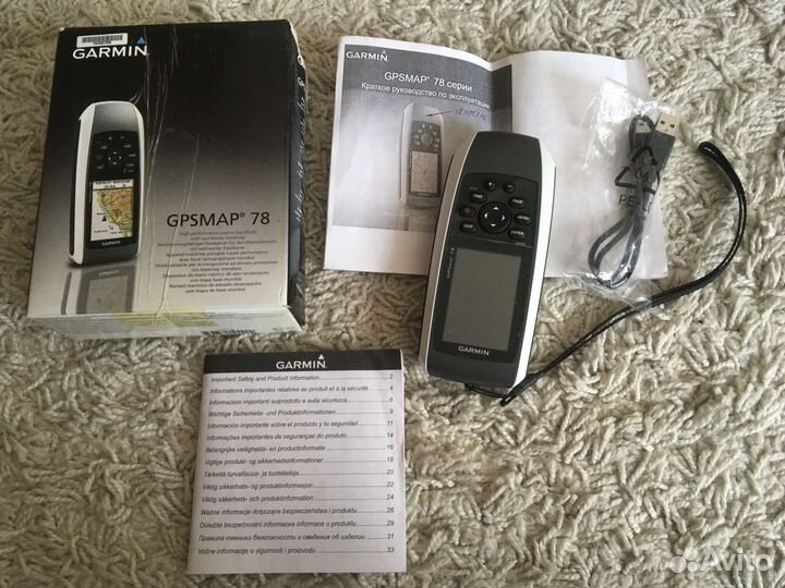Навигатор Garmin gpsmap 78