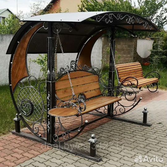 Качели садовые