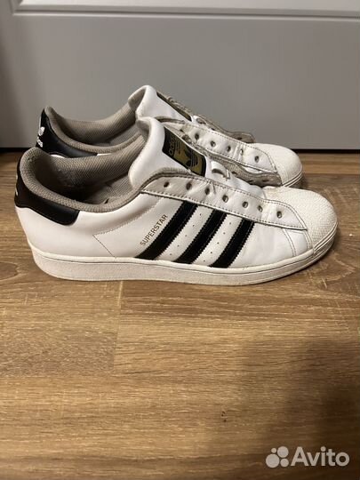 Adidas superstar белые