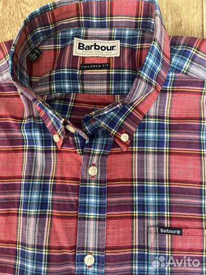 Рубашка barbour xl