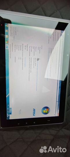 Планшет Msi на Windows