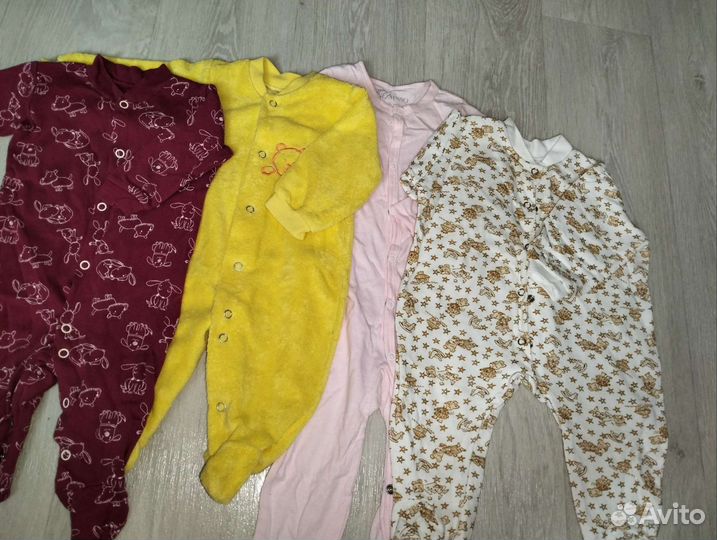 Одежда Пакетом от 68 до 80 см