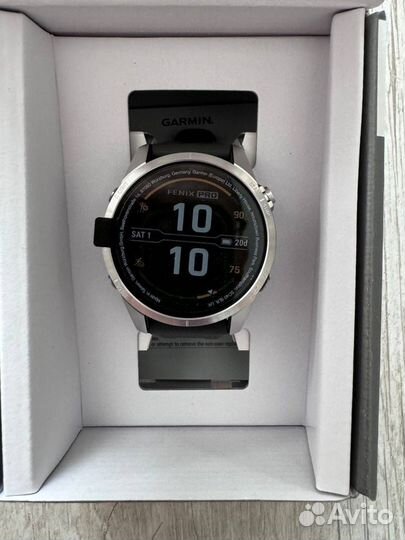 Часы garmin fenix 7s pro solar