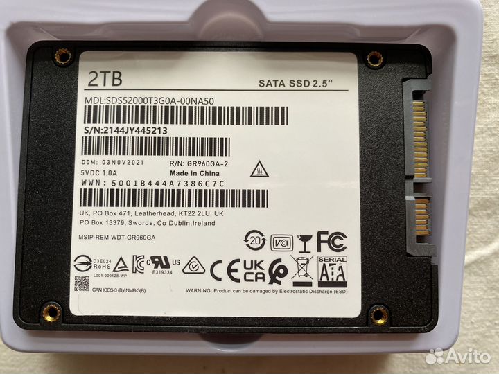 Ssd SATA 2 TB