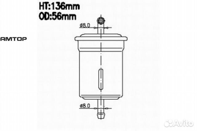 Azumi FSP25090 Фильтр топливный FSP25090