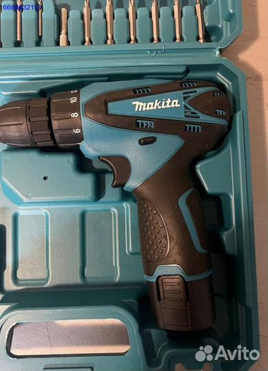 Шуруповерт makita 18v с набором