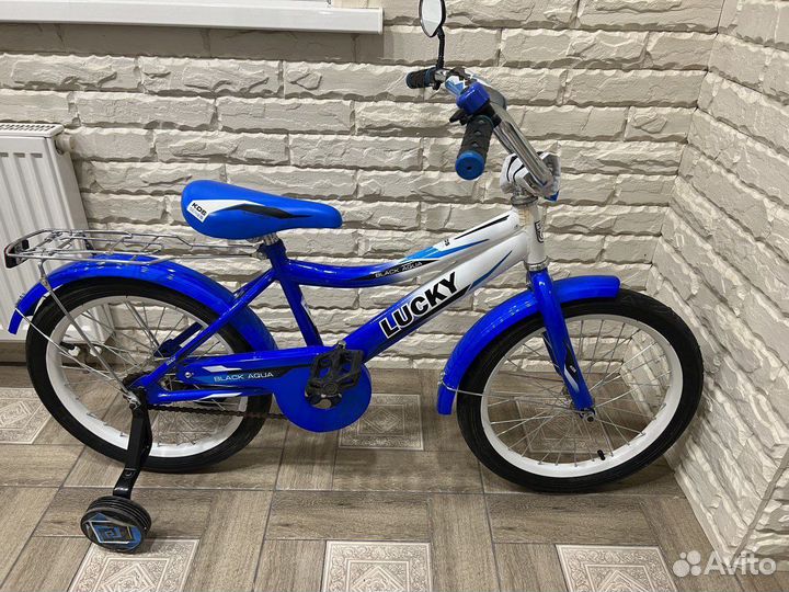 Велосипед Lucky Black Aqua новый