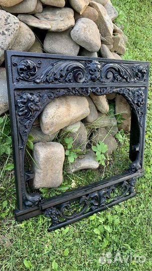 Решетка для камина чугунная
