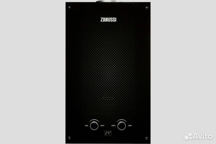 Газовая колонка Zanussi glass Carbon