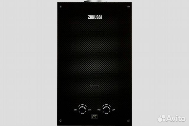 Газовая колонка Zanussi glass Carbon