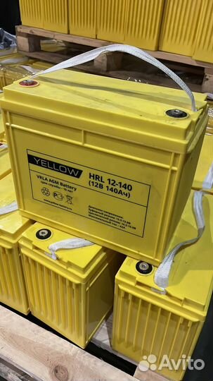 Agm Аккумуляторы Yellow HRL12-140