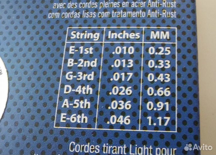 Струны электрогитары Elixir Polyweb 10-46 оригинал