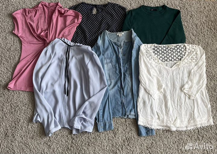 Вещи женские пакетом 42 размер (33 вещи)