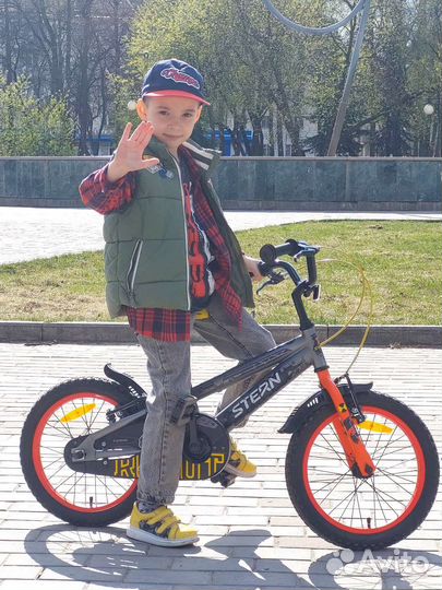 Детский велосипед stern 16 robot