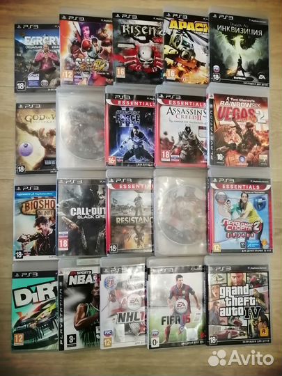 Игровые диски на ps3