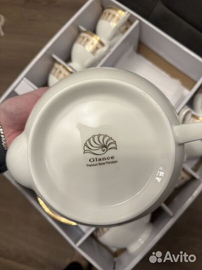 Сервиз чайный, фарфор оригинальный