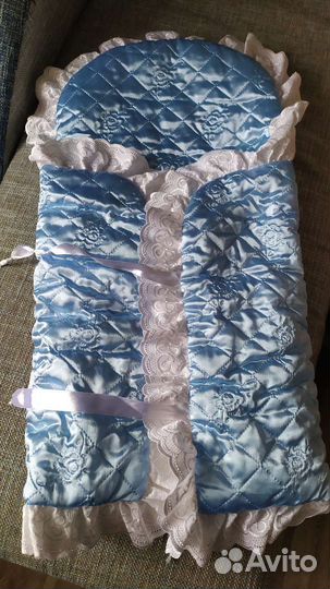 Конверт на выписку для мальчика весна осень