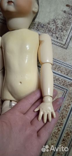 Кукла СССР антикварная ГДР