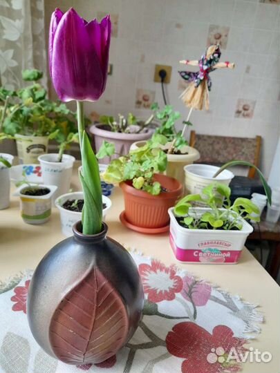 Ваза для цветов керамика