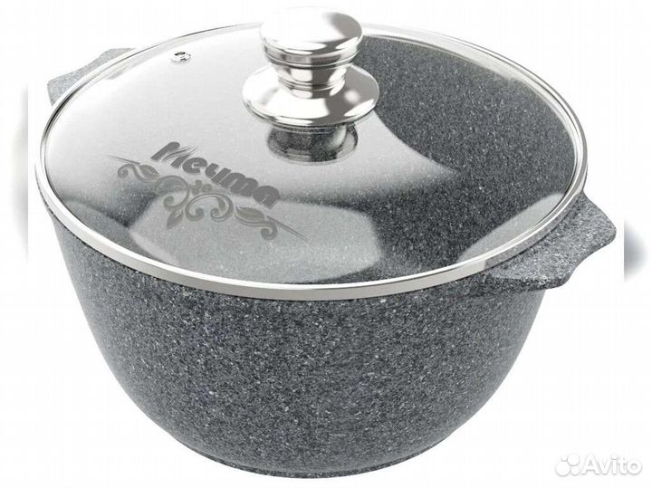 Кастрюля 3л Premium grey