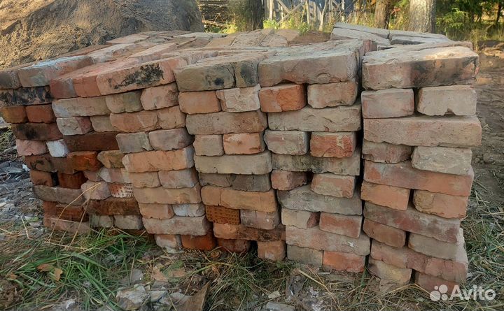 Кирпич печной б/у