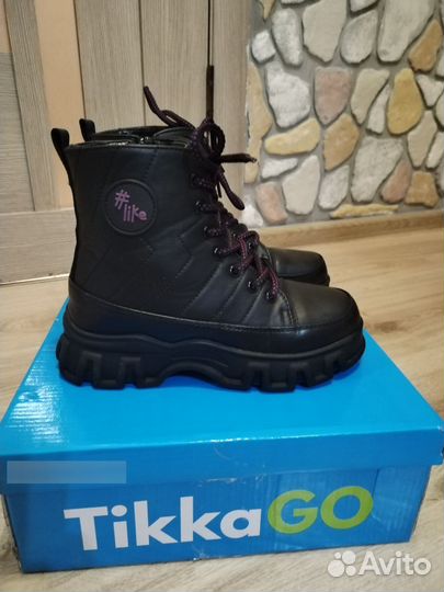 Ботинки демисезонные для девочки 35