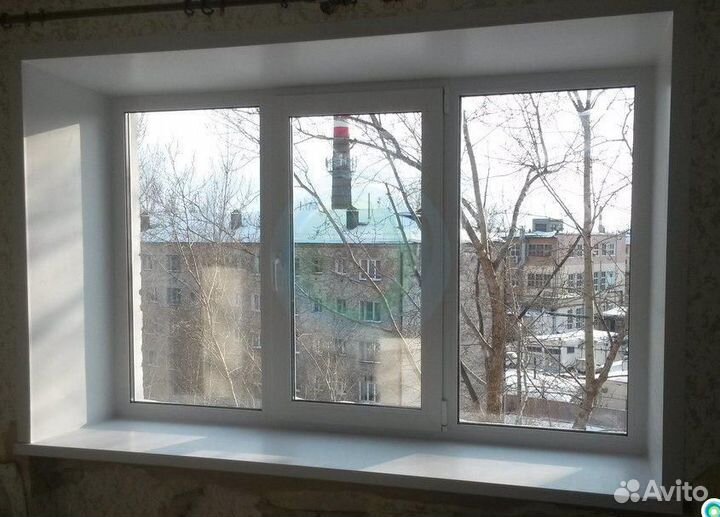 Пластиковое окно 2030*1320 мм