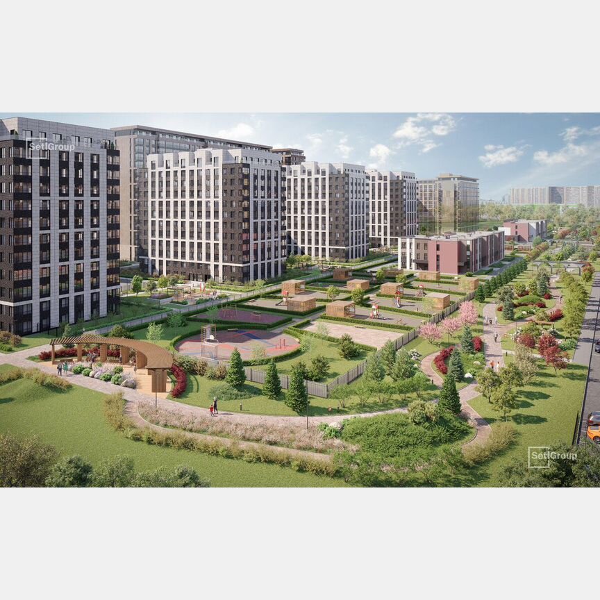 2-к. квартира, 50,1 м², 11/17 эт.